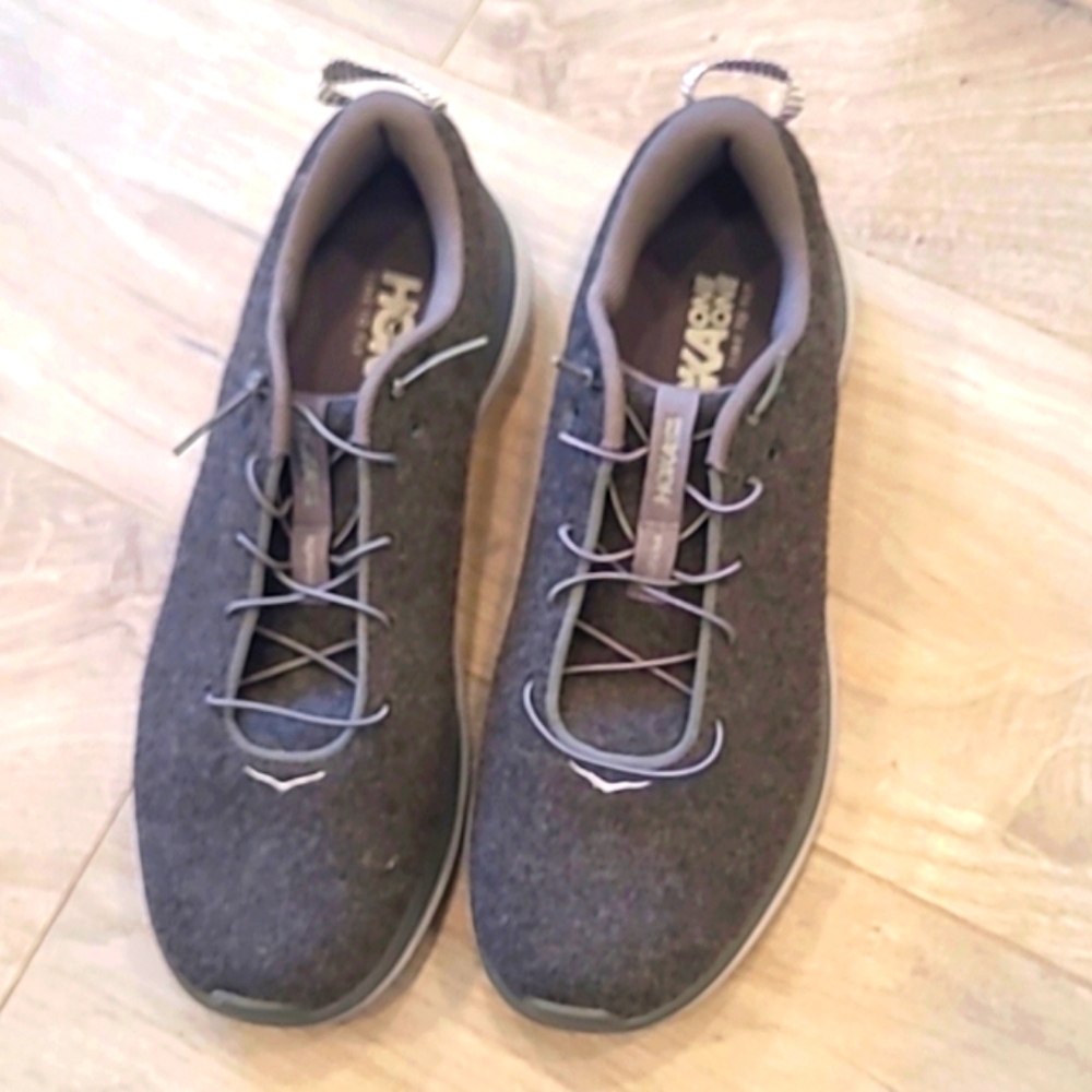 Hoka One One Hupana Flow Wool Sz 9 - image 2
